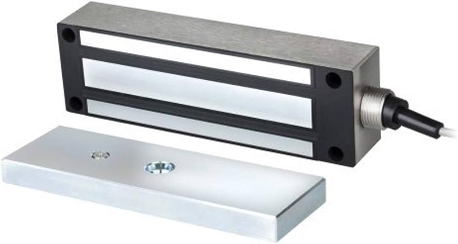 Outdoor gate EM lock card access system